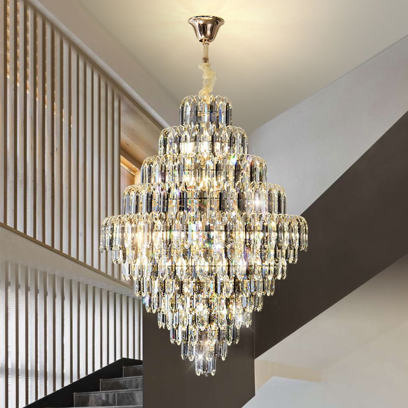 Interior Design Hall - Postmodern Lüks Otel Lobisi Avize İç
