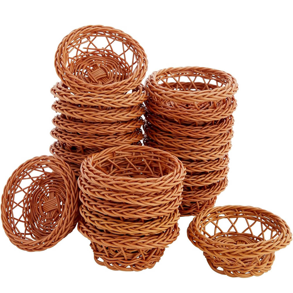 Woven Basket Set - Mini Dokuma Sepet Seti - 3,1