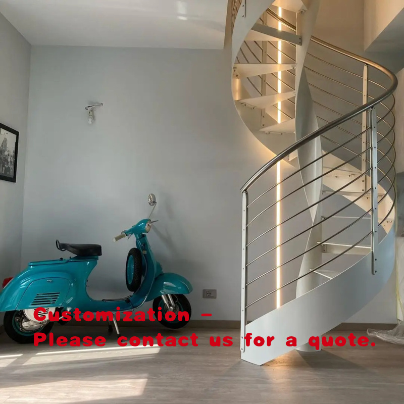 Interior Design Open Space - Özel Tasarım Metal Merdiven Korkulukları ile: