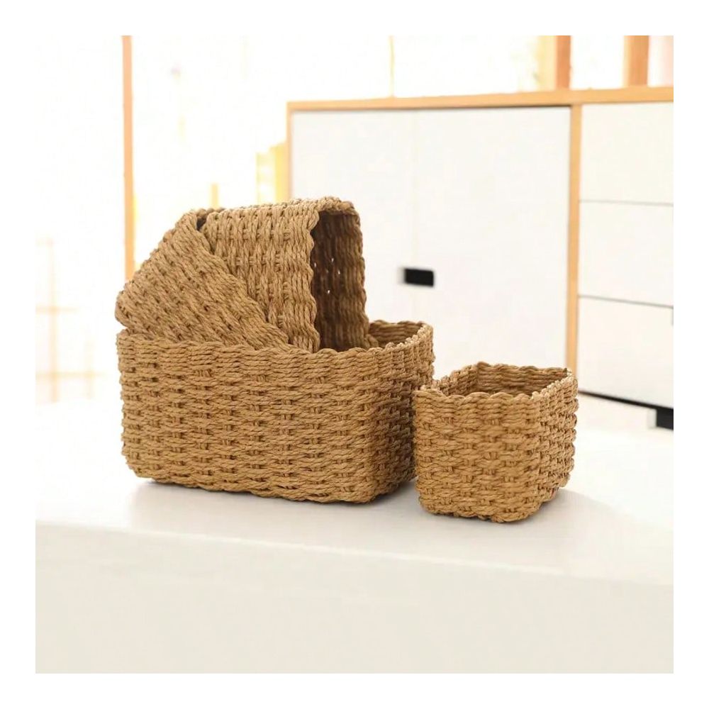 Dokuma Saklama Sepeti Seti, Ka - Woven Basket Set incelemesi ve fiyatı