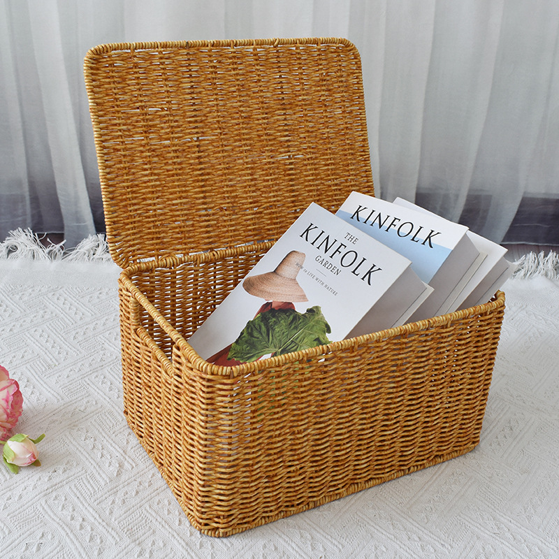 Rattan örgülü büyük boy saklam - Woven Basket Set incelemesi ve fiyatı