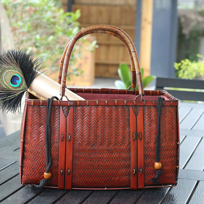 Kadın Çanta Lüks Tasarımcı Dok - Woven Basket Set incelemesi ve fiyatı