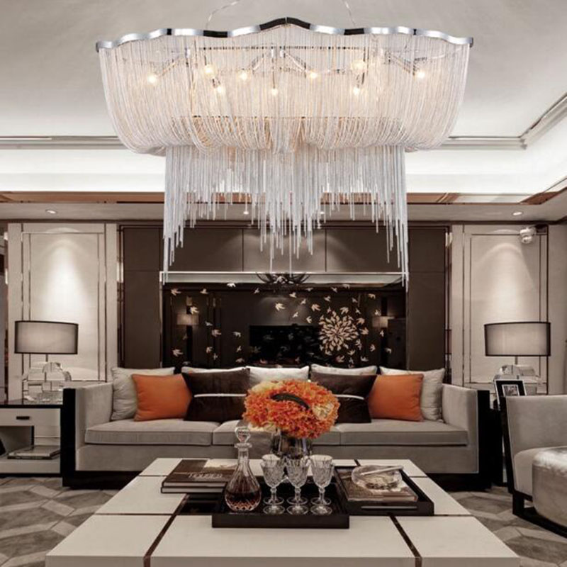 Modern Gümüş Alüminyum Zincir  - Engineering And Interior Design incelemesi ve fiyatı