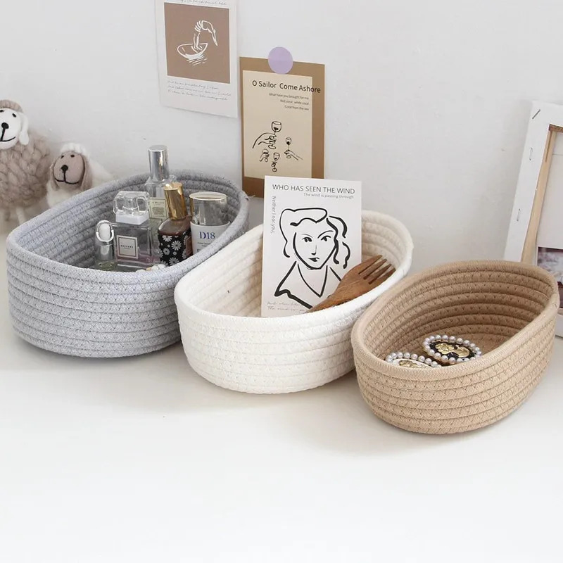 Iskandinav Pamuk Halat Dokuma  - Woven Basket Set incelemesi ve fiyatı