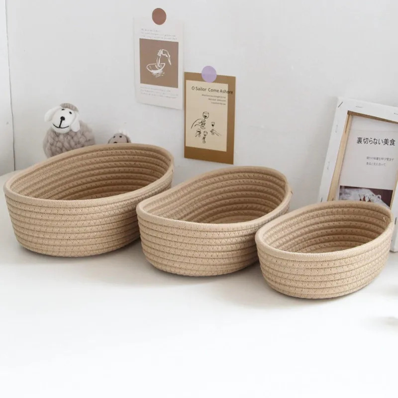 Iskandinav Pamuk Halat Dokuma  - Woven Basket Set incelemesi ve fiyatı