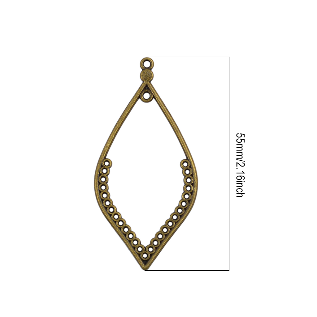 20 adet Vintage avize küpe DIY - Antique Brass Hook incelemesi ve fiyatı
