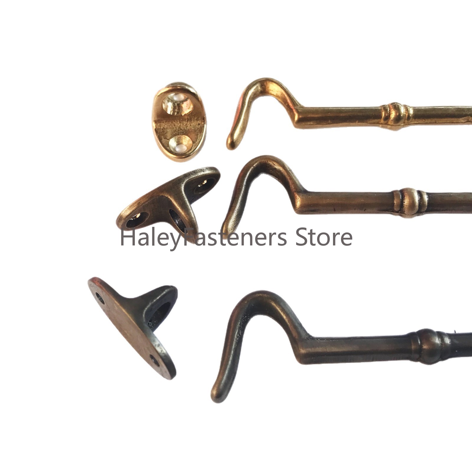 Pirinç Pencere Kolu Bakır Rüzg - Antique Brass Hook incelemesi ve fiyatı