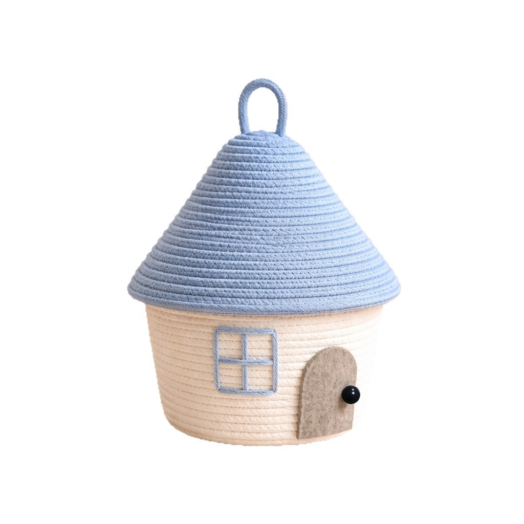 Pamuk İp Örgülü Kapaklı Saklam - Woven Basket Set incelemesi ve fiyatı