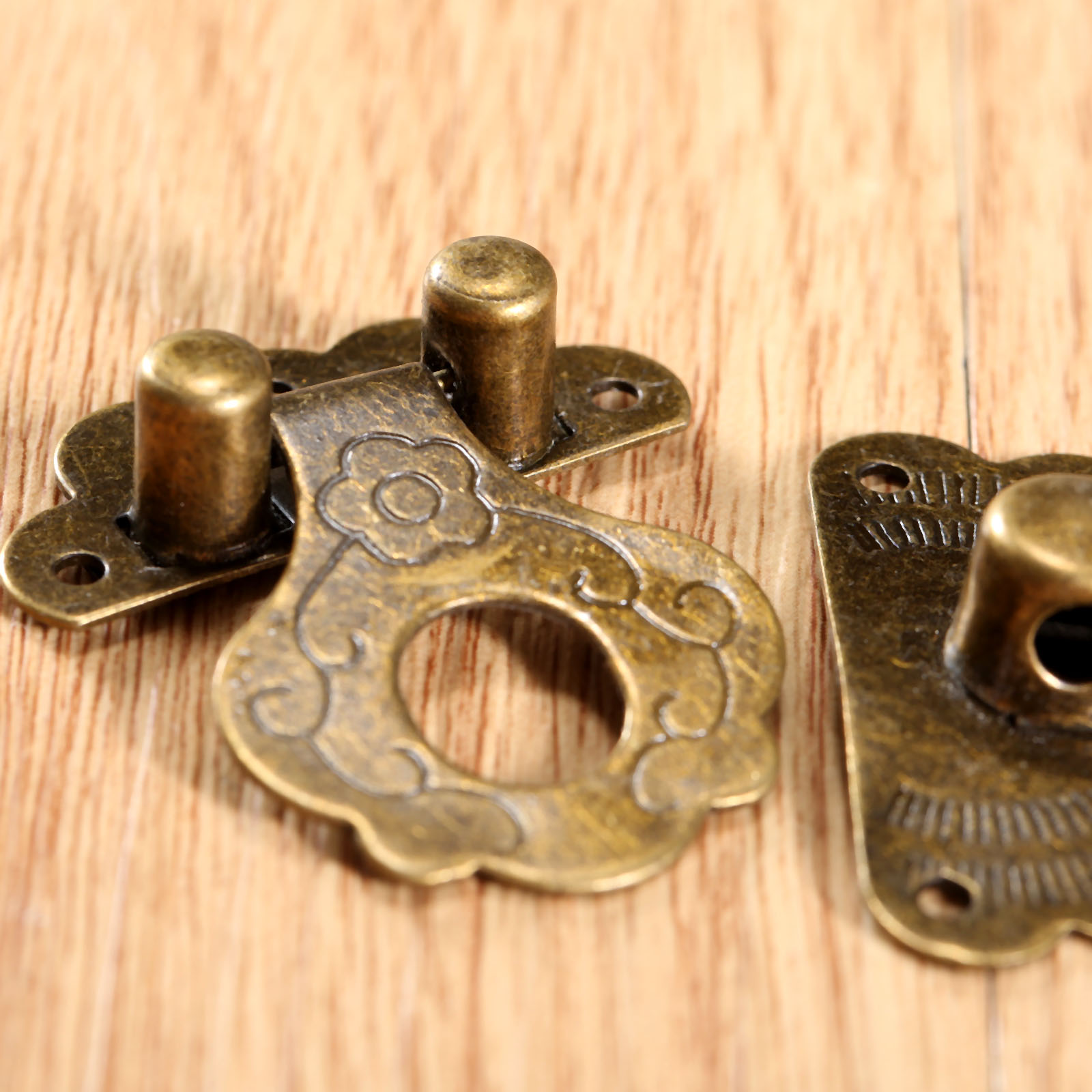 Antik bronz Hasps kilit dekora - Antique Brass Hook incelemesi ve fiyatı